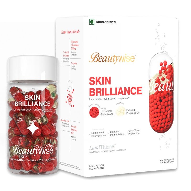 Beautywise Skin Brilliance Glutathione Dual Action for Skin Brightening and Glow Capsules