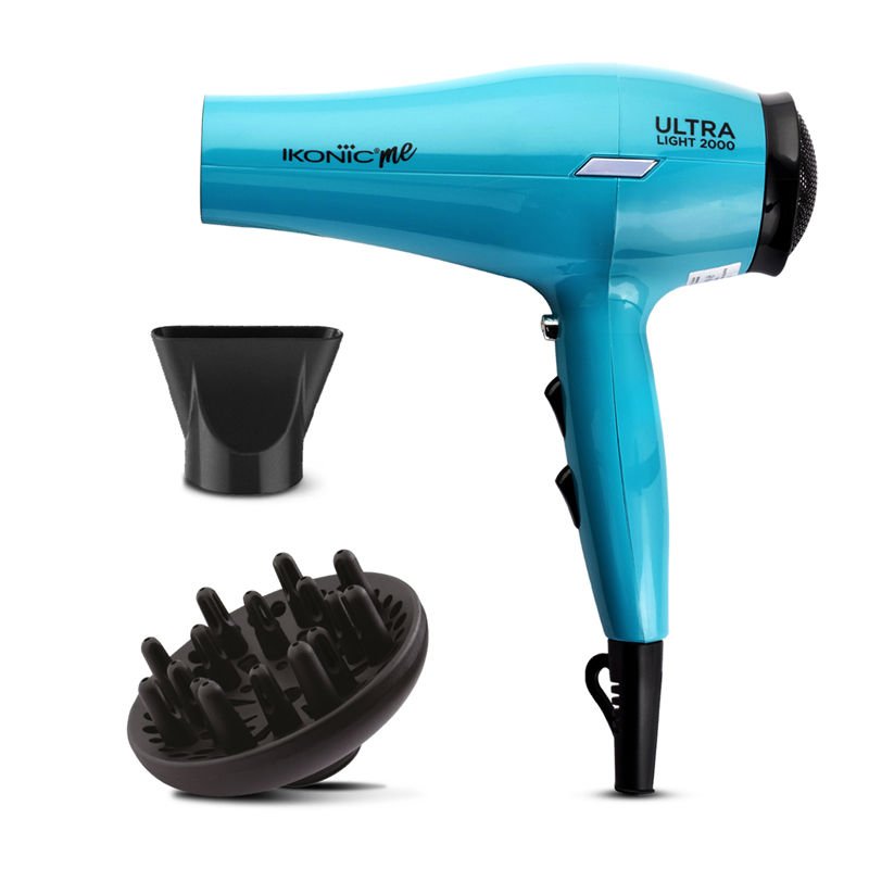 Ikonic Me Ultralight 2000 Hair Dryer - Teal