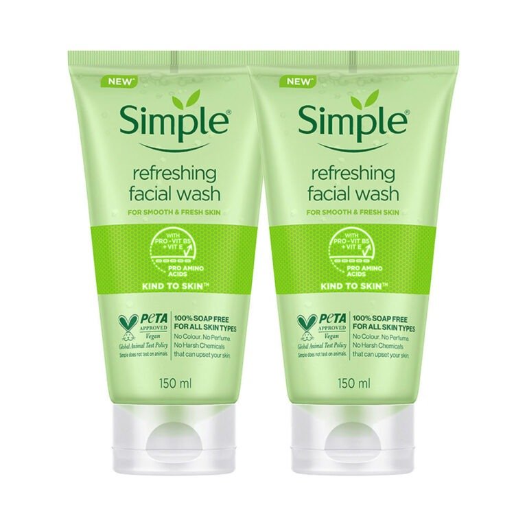 Simple Refreshing Facial Wash Combo