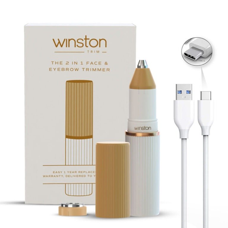 Winston Rechargeable Eyebrow Trimmer for Women with 3D Cutting Technology